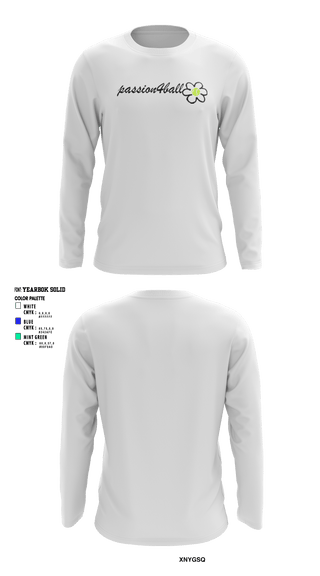 Long Sleeve Performance Shirt, Passion4ball, Tennis, Teamtime, Team time, sublimation, custom sports apparel, team uniforms, spirit wear, spiritwear, sports uniforms, custom shirts, team store, custom team store, fundraiser sports, apparel fundraiser
