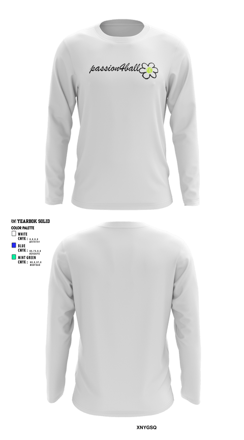 Long Sleeve Performance Shirt, Passion4ball, Tennis, Teamtime, Team time, sublimation, custom sports apparel, team uniforms, spirit wear, spiritwear, sports uniforms, custom shirts, team store, custom team store, fundraiser sports, apparel fundraiser