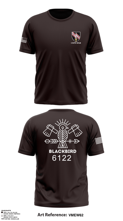 Bco 1/54th SFAB 95205956 Short Sleeve Performance Shirt - 5