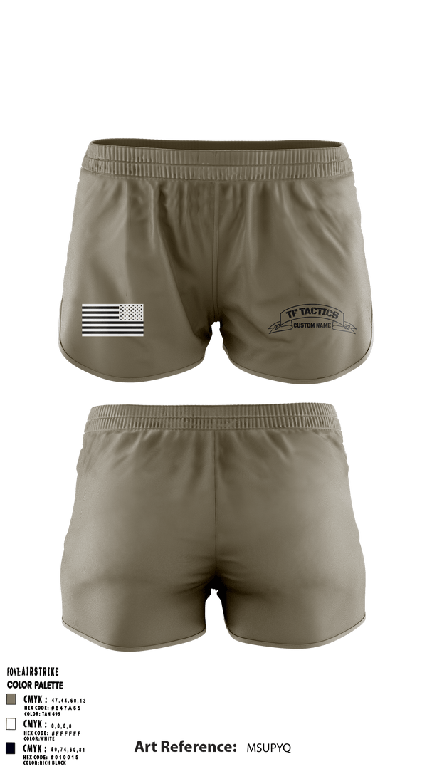 Ranger Panties, , Army, Teamtime, Team time, sublimation, custom sports apparel, team uniforms, spirit wear, spiritwear, sports uniforms, custom shirts, team store, custom team store, fundraiser sports, apparel fundraiser