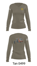 Cavalier Battalion 59114160 Women's Long Sleeve V-neck Shirt - 41