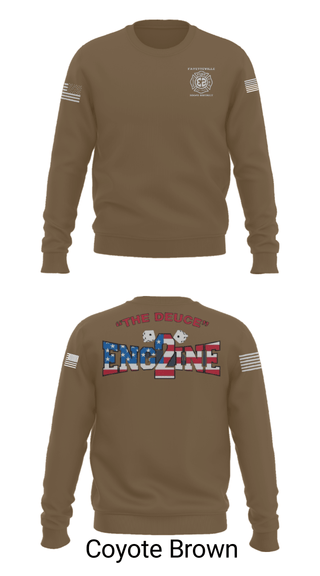 Crew Neck Sweatshirt, , Fire Department, Teamtime, Team time, sublimation, custom sports apparel, team uniforms, spirit wear, spiritwear, sports uniforms, custom shirts, team store, custom team store, fundraiser sports, apparel fundraiser