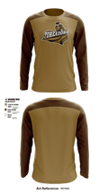 Jim Barnes Middle School 84471693 Long Sleeve Performance Shirt - 1