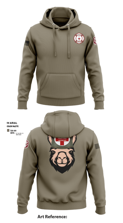 Alpha Company, WBAMC 94187438 Hoodie - 7
