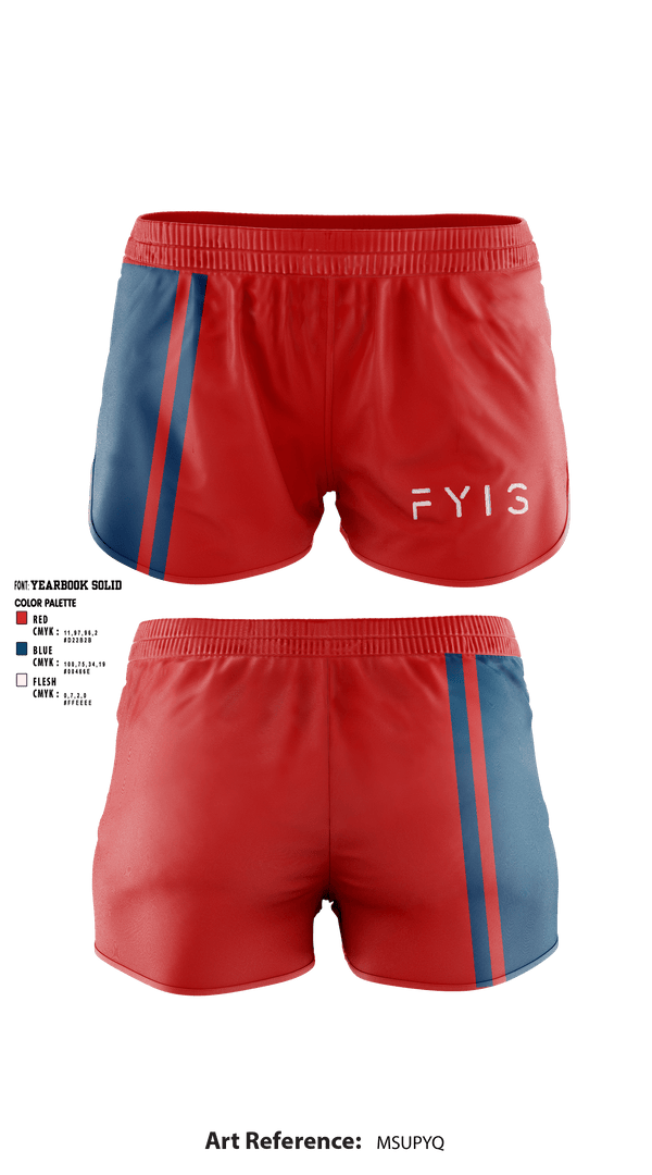 Women's Shorts, FYIS Clothing, , Teamtime, Team time, sublimation, custom sports apparel, team uniforms, spirit wear, spiritwear, sports uniforms, custom shirts, team store, custom team store, fundraiser sports, apparel fundraiser