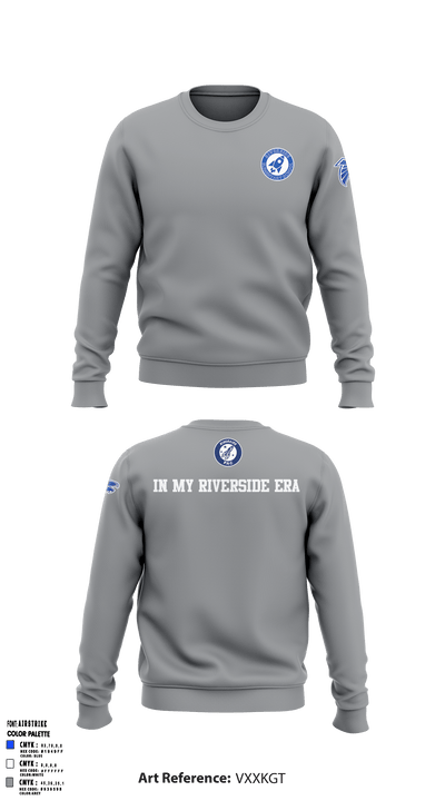 Riverside Elementary School 77978474 Crew Neck Sweatshirt - 2