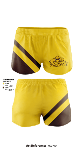 Women's Shorts, Zeeland East High School Cheer, Cheer, Teamtime, Team time, sublimation, custom sports apparel, team uniforms, spirit wear, spiritwear, sports uniforms, custom shirts, team store, custom team store, fundraiser sports, apparel fundraiser