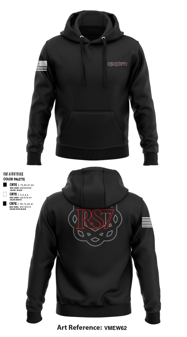 Hoodie, Redshift7, Space Force, Teamtime, Team time, sublimation, custom sports apparel, team uniforms, spirit wear, spiritwear, sports uniforms, custom shirts, team store, custom team store, fundraiser sports, apparel fundraiser