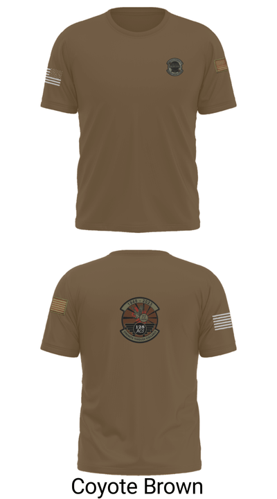 128th Air Control Squadron 4875965 Short Sleeve Performance Shirt - 32