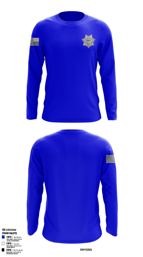 Long Sleeve Performance Shirt, , Police, Teamtime, Team time, sublimation, custom sports apparel, team uniforms, spirit wear, spiritwear, sports uniforms, custom shirts, team store, custom team store, fundraiser sports, apparel fundraiser