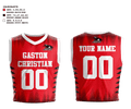 Gaston Christian School Basketball 76242863 Basketball Uniform - 1