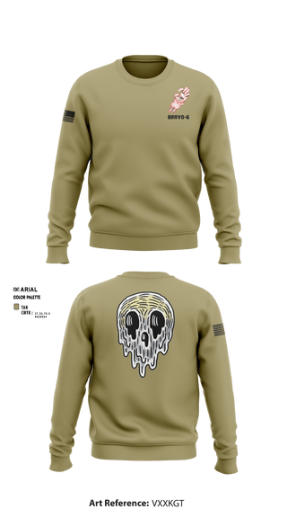 Crew Neck Sweatshirt, , Marines, Teamtime, Team time, sublimation, custom sports apparel, team uniforms, spirit wear, spiritwear, sports uniforms, custom shirts, team store, custom team store, fundraiser sports, apparel fundraiser