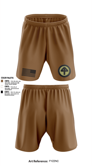 Athletic Shorts With Pockets, HHC 1-114 Infantry Brigade, , Teamtime, Team time, sublimation, custom sports apparel, team uniforms, spirit wear, spiritwear, sports uniforms, custom shirts, team store, custom team store, fundraiser sports, apparel fundraiser