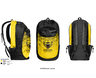 Gear Bag, Watson Chapel Junior High School Basketball, Men's Basketball, Teamtime, Team time, sublimation, custom sports apparel, team uniforms, spirit wear, spiritwear, sports uniforms, custom shirts, team store, custom team store, fundraiser sports, apparel fundraiser