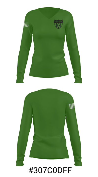 Test SF Logo 16004450 Women's Long Sleeve V-neck Shirt - 25