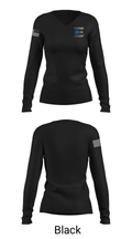 Eastern Lebanon County High School Wrestling 28669591 Women's Long Sleeve V-neck Shirt - 13
