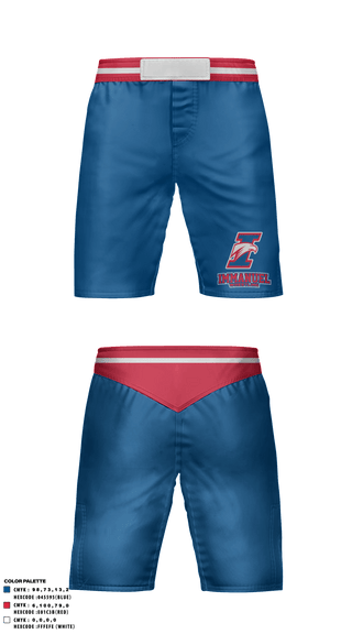 Fight Shorts, Immanuel High School Wrestling, Wrestling, Teamtime, Team time, sublimation, custom sports apparel, team uniforms, spirit wear, spiritwear, sports uniforms, custom shirts, team store, custom team store, fundraiser sports, apparel fundraiser