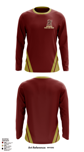 Long Sleeve Performance Shirt, Astronaut High School Track, Track & Field, Teamtime, Team time, sublimation, custom sports apparel, team uniforms, spirit wear, spiritwear, sports uniforms, custom shirts, team store, custom team store, fundraiser sports, apparel fundraiser