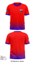 Campbell-Savona Senior High School Track 38592234 Short Sleeve Performance Shirt - 1