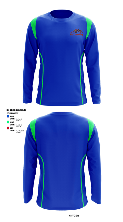 E&D Remodeling and Siding LLC 54370275 Long Sleeve Performance Shirt - 1