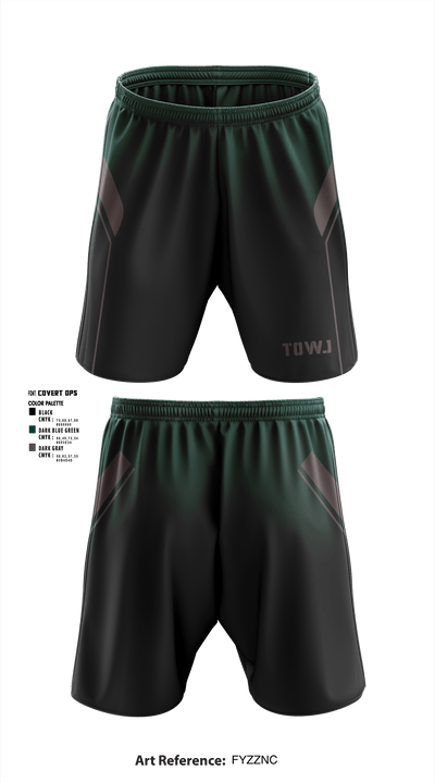 TOWJ 88248577 Athletic Shorts With Pockets - 1