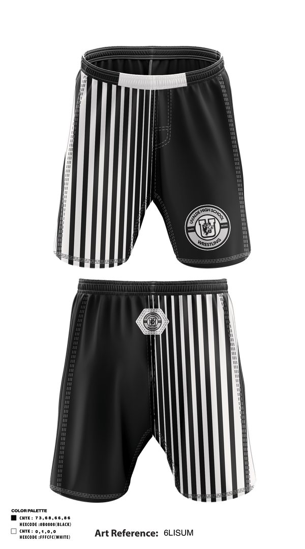 Fight Shorts, Uvalde High School Wrestling Team, Wrestling, Teamtime, Team time, sublimation, custom sports apparel, team uniforms, spirit wear, spiritwear, sports uniforms, custom shirts, team store, custom team store, fundraiser sports, apparel fundraiser