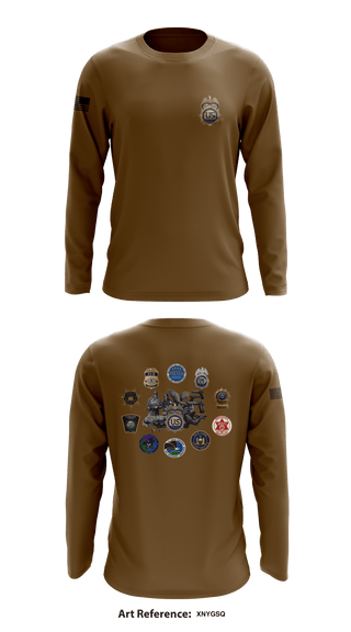 Long Sleeve Performance Shirt, Carnage Co 2-108IN, National Guard, Teamtime, Team time, sublimation, custom sports apparel, team uniforms, spirit wear, spiritwear, sports uniforms, custom shirts, team store, custom team store, fundraiser sports, apparel fundraiser