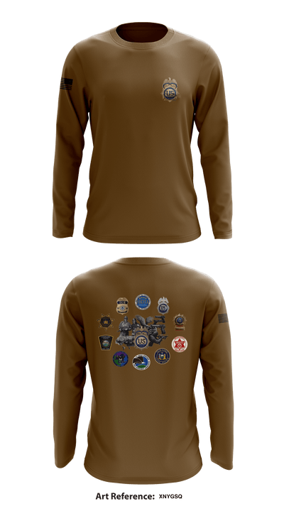 Carnage Co 2-108IN 24566913 Long Sleeve Performance Shirt - 3