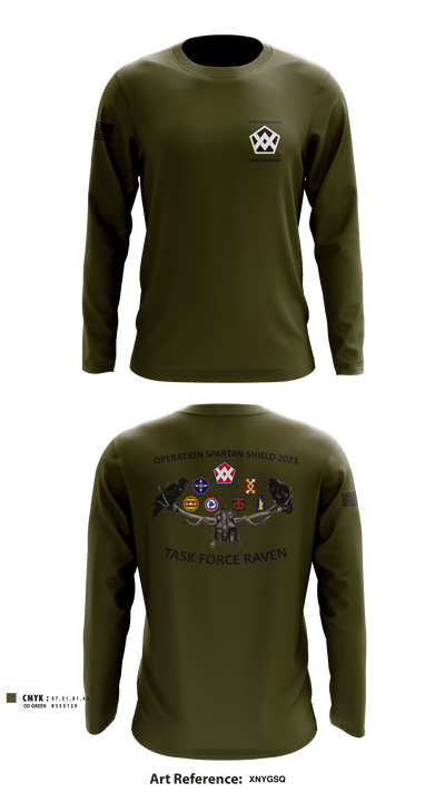 327th MCT 96493981 Long Sleeve Performance Shirt - 9