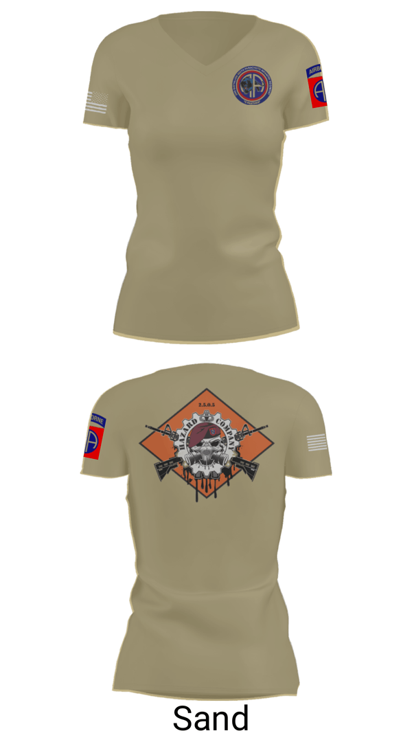 Women's Short Sleeve Vneck Shirt, , Army, Teamtime, Team time, sublimation, custom sports apparel, team uniforms, spirit wear, spiritwear, sports uniforms, custom shirts, team store, custom team store, fundraiser sports, apparel fundraiser