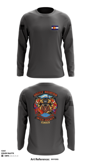 Long Sleeve Performance Shirt, TERRACOTTA WILDLAND CREW, Fire Department, Teamtime, Team time, sublimation, custom sports apparel, team uniforms, spirit wear, spiritwear, sports uniforms, custom shirts, team store, custom team store, fundraiser sports, apparel fundraiser