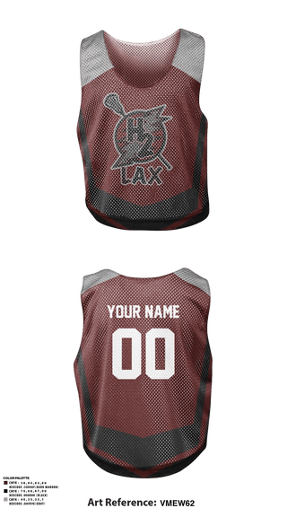Mens Lacrosse Pinnie, H2 LACROSSE, Men's Lacrosse, Teamtime, Team time, sublimation, custom sports apparel, team uniforms, spirit wear, spiritwear, sports uniforms, custom shirts, team store, custom team store, fundraiser sports, apparel fundraiser