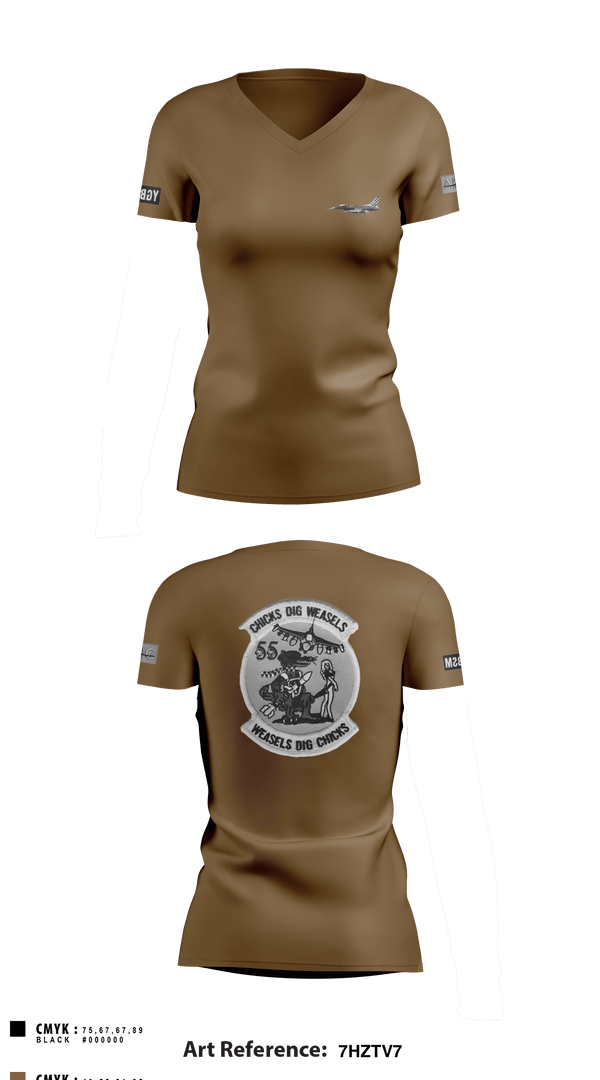 Women's Short Sleeve Vneck Shirt, , Air Force, Teamtime, Team time, sublimation, custom sports apparel, team uniforms, spirit wear, spiritwear, sports uniforms, custom shirts, team store, custom team store, fundraiser sports, apparel fundraiser