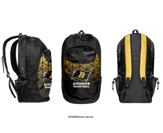 Gear Bag, Riverview High School Basketball, Men's Basketball, Teamtime, Team time, sublimation, custom sports apparel, team uniforms, spirit wear, spiritwear, sports uniforms, custom shirts, team store, custom team store, fundraiser sports, apparel fundraiser