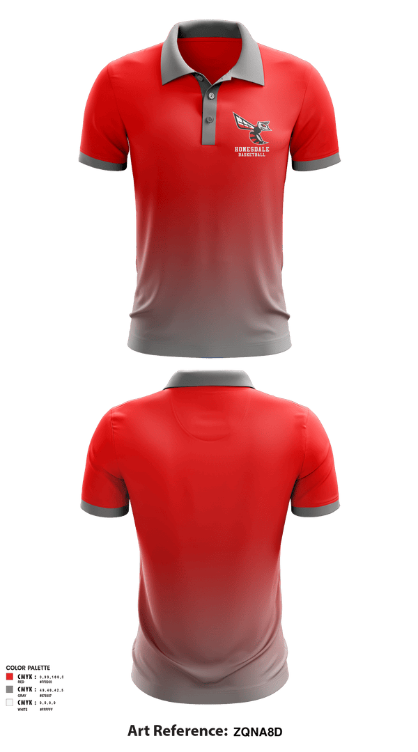 Short Sleeve Performance Polo, Honesdale High School Basketball, Men's Basketball, Teamtime, Team time, sublimation, custom sports apparel, team uniforms, spirit wear, spiritwear, sports uniforms, custom shirts, team store, custom team store, fundraiser sports, apparel fundraiser