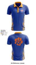 Washington Park High School Basketball 46570112 Short Sleeve Performance Polo - 1