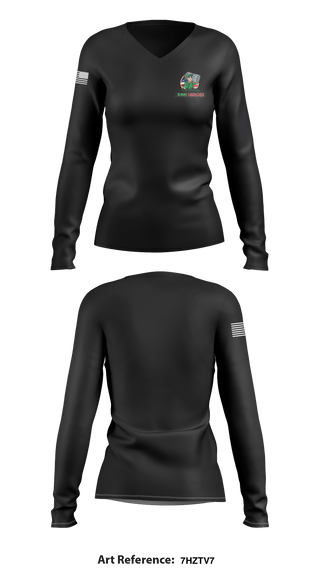 Women's Long Sleeve Vneck Shirt, Junk Heroes, , Teamtime, Team time, sublimation, custom sports apparel, team uniforms, spirit wear, spiritwear, sports uniforms, custom shirts, team store, custom team store, fundraiser sports, apparel fundraiser