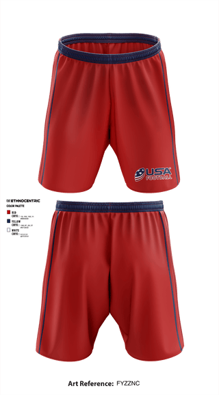 Athletic Shorts With Pockets, Copperas Chiefs, Football, Teamtime, Team time, sublimation, custom sports apparel, team uniforms, spirit wear, spiritwear, sports uniforms, custom shirts, team store, custom team store, fundraiser sports, apparel fundraiser