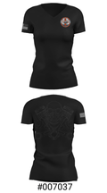 1st Battalion 10th Marines 30175509 Women's Short Sleeve V-neck Shirt - 19