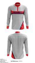 Mcdermitt High School 41606588 Quarter Zip Jacket - 1