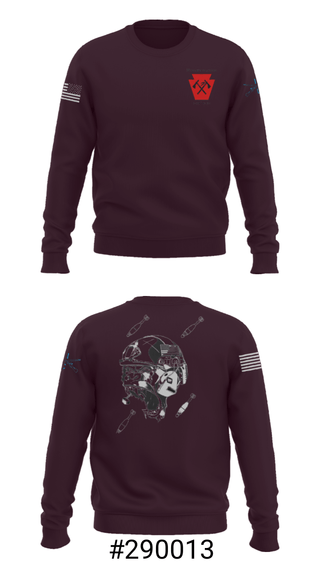 Crew Neck Sweatshirt, , National Guard, Teamtime, Team time, sublimation, custom sports apparel, team uniforms, spirit wear, spiritwear, sports uniforms, custom shirts, team store, custom team store, fundraiser sports, apparel fundraiser