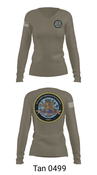 Women's Long Sleeve Vneck Shirt, , Navy, Teamtime, Team time, sublimation, custom sports apparel, team uniforms, spirit wear, spiritwear, sports uniforms, custom shirts, team store, custom team store, fundraiser sports, apparel fundraiser