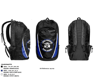 Gear Bag, Lake Norman High School, Spirit Store, Teamtime, Team time, sublimation, custom sports apparel, team uniforms, spirit wear, spiritwear, sports uniforms, custom shirts, team store, custom team store, fundraiser sports, apparel fundraiser