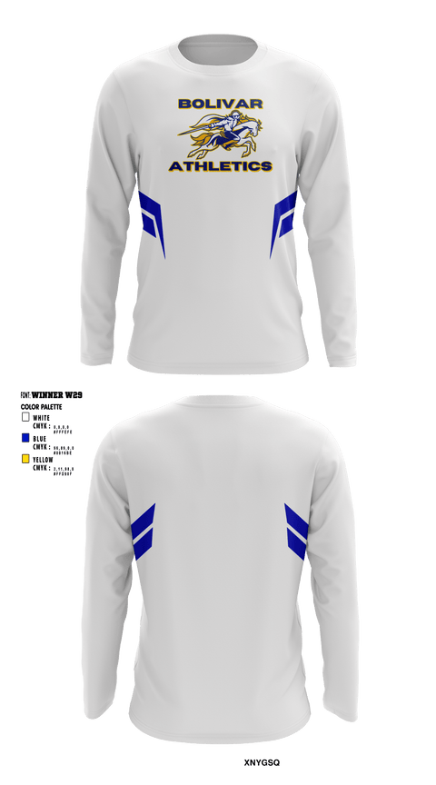 Long Sleeve Performance Shirt, Bolivar Middle School Basketball, Men's Basketball, Teamtime, Team time, sublimation, custom sports apparel, team uniforms, spirit wear, spiritwear, sports uniforms, custom shirts, team store, custom team store, fundraiser sports, apparel fundraiser