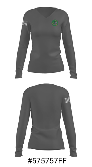 Women's Long Sleeve Vneck Shirt, Calvin Christian High School Cross Country, Cross Country, Teamtime, Team time, sublimation, custom sports apparel, team uniforms, spirit wear, spiritwear, sports uniforms, custom shirts, team store, custom team store, fundraiser sports, apparel fundraiser