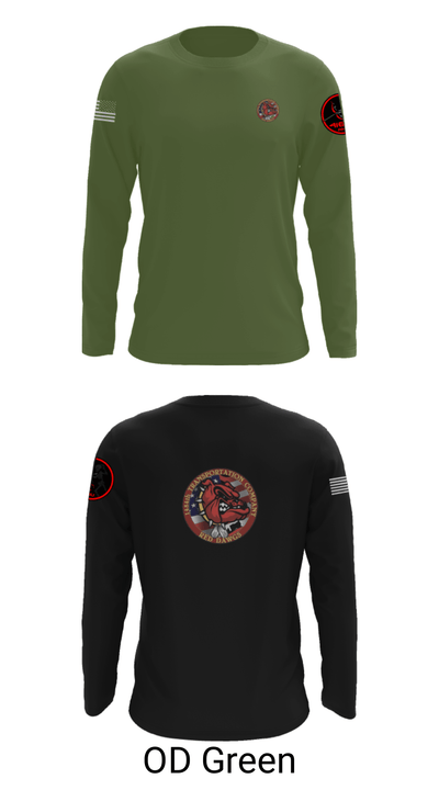 1484th Trans Co 77875137 Long Sleeve Performance Shirt - 16