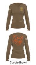 Trevor G. Browne 7825147 Women's Long Sleeve V-neck Shirt - 37