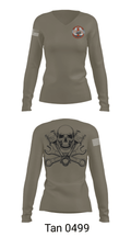 1st Battalion 10th Marines 30175509 Women's Long Sleeve V-neck Shirt - 47