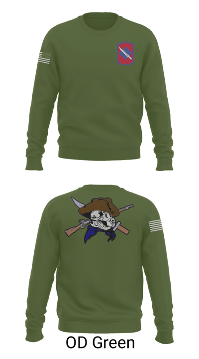 2-153 Infantry Battalion, Intel Section/S2 58885327 Crew Neck Sweatshirt - 10