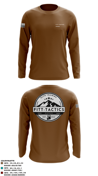 Long Sleeve Performance Shirt, , National Guard, Teamtime, Team time, sublimation, custom sports apparel, team uniforms, spirit wear, spiritwear, sports uniforms, custom shirts, team store, custom team store, fundraiser sports, apparel fundraiser